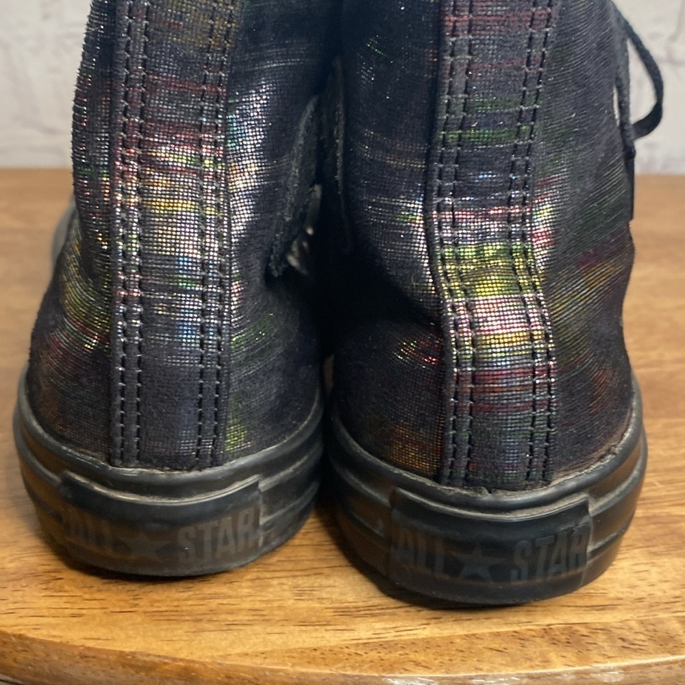 Converse Chuck Taylor High Top Metallic Canvas Sneaker Size 6 - Picture 11 of 17